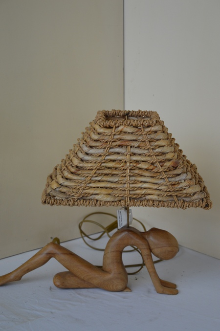 lampade da tavolo rattan bambu